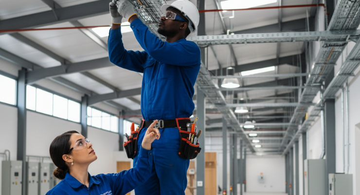 Instalações Elétricas Industriais e Comerciais